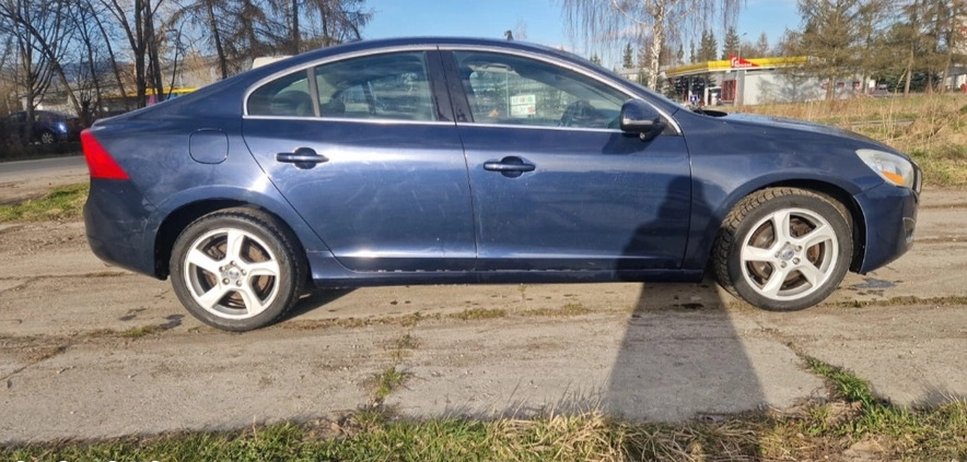 Volvo S60 cena 27900 przebieg: 210128, rok produkcji 2013 z Sulęcin małe 92